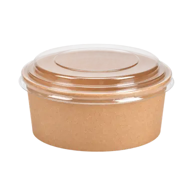 Ozy Kraft box kulatý s víčkem 750 ml