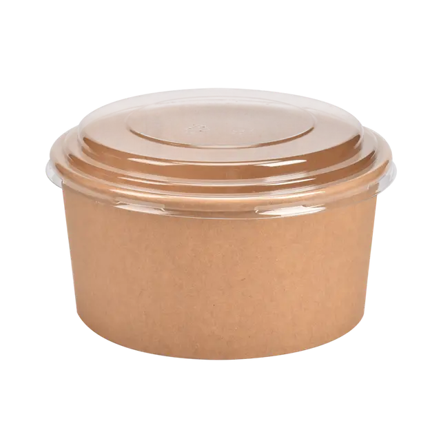 Ozy Kraft box kulatý s víčkem 1 000 ml