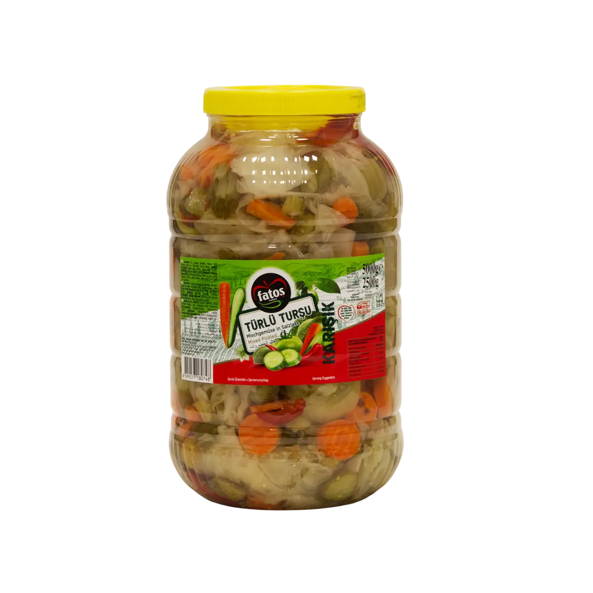 Tukaş Turşu — nakládaná zelenina mix